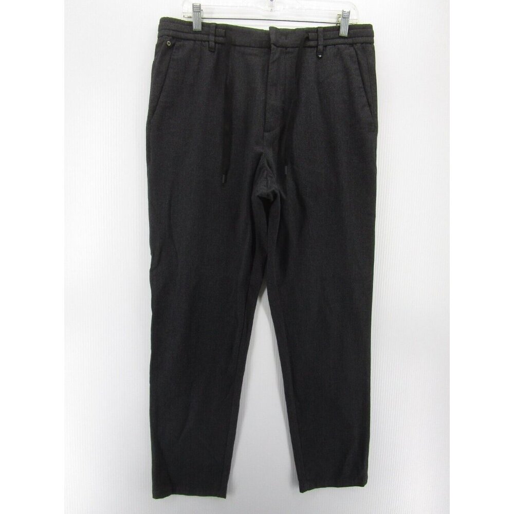 Marc O Polo Pants Tapered Cropped Slacks Trousers Drawstring 34X29